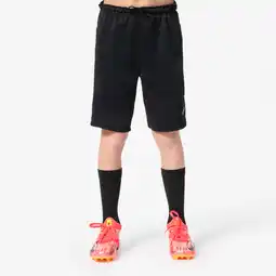 Decathlon Keepershort voetbal kinderen F100 zwart aanbieding