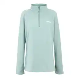Decathlon Geweldige Outdoors Dames Sweetheart 1/4 Zip Fleece Sweater (Groene waas) aanbieding