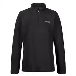Decathlon Geweldige Outdoors Dames Sweetheart 1/4 Zip Fleece Sweater (Zwart) aanbieding