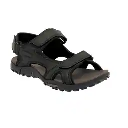 Decathlon Grote buitenshuis Heren Haris Sandalen (Zwart) aanbieding