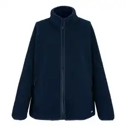 Decathlon Dames Frankie Borg Full Zip Fleecejack (Marine) aanbieding