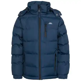 Decathlon Jongens Tuff Padded Winterjas (Donkerblauw) aanbieding
