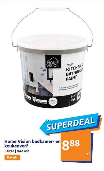 Action Home Vision Badkamer En Keukenverf aanbieding