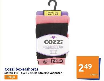 Action Cozzi Boxershorts aanbieding