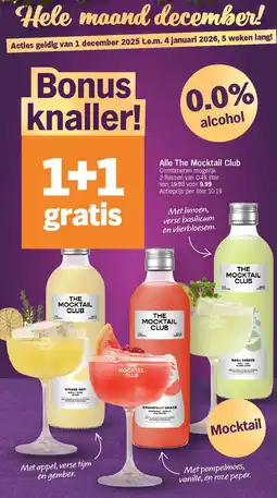 Albert Heijn Alle The Mocktail Club aanbieding