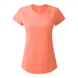 Decathlon Dames Corral Tshirt (Perzikbloesem) aanbieding