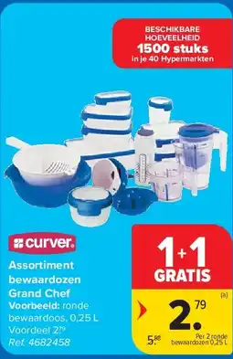 Carrefour Assortiment bewaardozen Grand Chef aanbieding