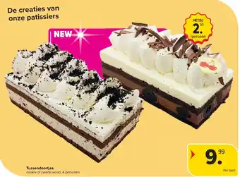 Carrefour Tussendoortjes aanbieding