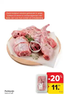 Carrefour Parkkonijn aanbieding