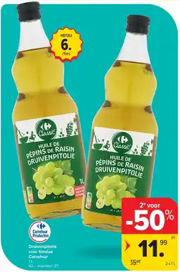 Carrefour Druivenpitolie voor fondue Carrefour aanbieding