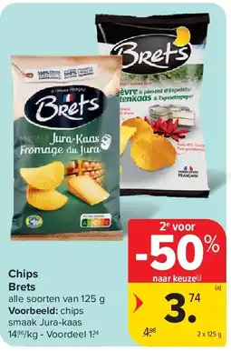 Carrefour Chips Brets aanbieding