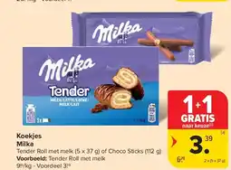 Carrefour Koekjes Milka aanbieding