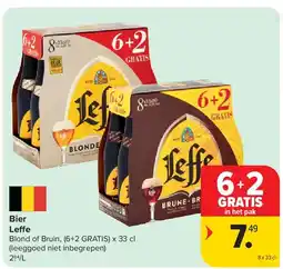 Carrefour Bier Leffe aanbieding