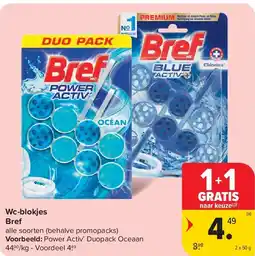 Carrefour Wc-blokjes Bref aanbieding