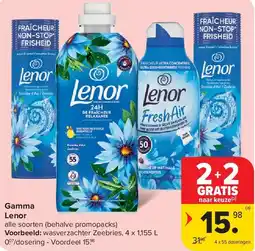 Carrefour Gamma Lenor aanbieding