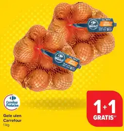 Carrefour Gele uien Carrefour aanbieding