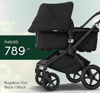 Baby & Tiener Bugaboo fox2 black - black aanbieding