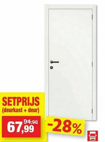 Hubo Deurkast + deur aanbieding