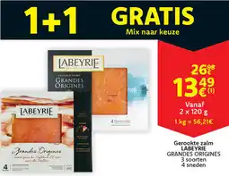 Cora Gerookte zalm labeyrie aanbieding
