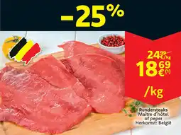 Cora Rundersteaks aanbieding