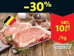 Cora Varkensmedaillons aanbieding