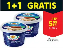 Cora Mascarpone casa azzurra aanbieding