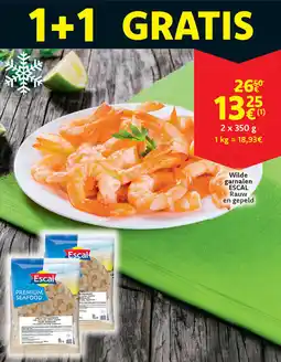 Cora Wilde garnalen escal aanbieding