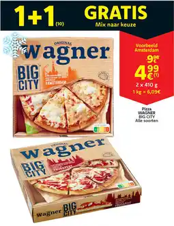 Cora Pizza wagner big city aanbieding