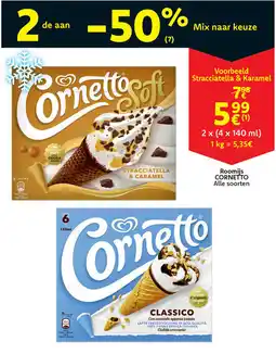 Cora Roomijs cornetto aanbieding
