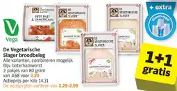 Albert Heijn De vegetarische slager broodbeleg aanbieding