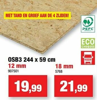 Hubo Osb3 aanbieding