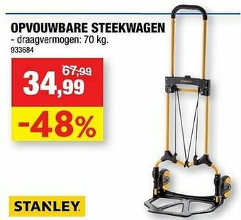 Hubo Opvouwbare steekwagen aanbieding