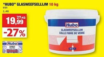 Hubo Hubo glasweefsellijm aanbieding