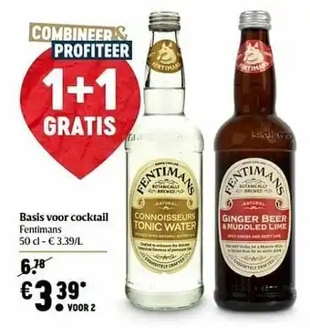 Basis voor cocktail fentimans