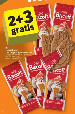 Albert Heijn Lotus biscoff the original speculoos sint aanbieding