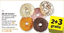 Albert Heijn Alle ah donuts aanbieding