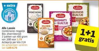 Albert Heijn Alle lassie aanbieding