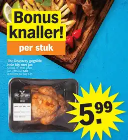 Albert Heijn The roastery gegrilde hele kip met jus aanbieding