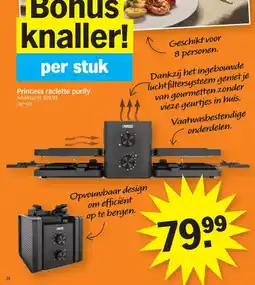 Albert Heijn Princess raclette purify aanbieding