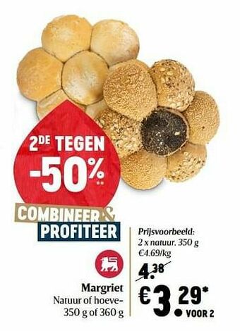 Delhaize Margriet natuur aanbieding