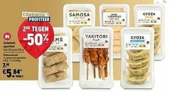 Gyoza met garnalen