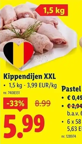 Kippendijen xxl
