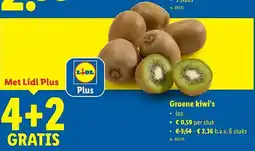 Lidl Groene kiwi's aanbieding
