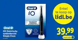 Lidl Oral-b io2 elektrische tandenborstel simply clean aanbieding