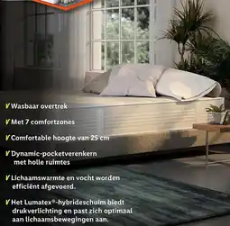 Lidl Pocketveringmatras aanbieding