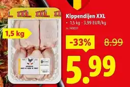 Lidl Kippendijen xxl aanbieding