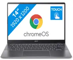 Coolblue Acer Chromebook Plus 514 CB514-6HT-39RP Azerty aanbieding