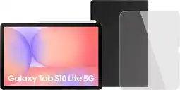 Coolblue Samsung Galaxy Tab S10 Lite 10,9 Pouces 128 Go Wifi/5G Gris EE + Pack de Protection aanbieding