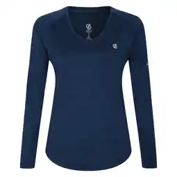 Decathlon Dames Discern Tshirt met lange mouwen (Maanlicht Denim) aanbieding