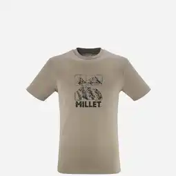 Decathlon T-shirt Klimmen voor heren CHAMONIX LOGO aanbieding